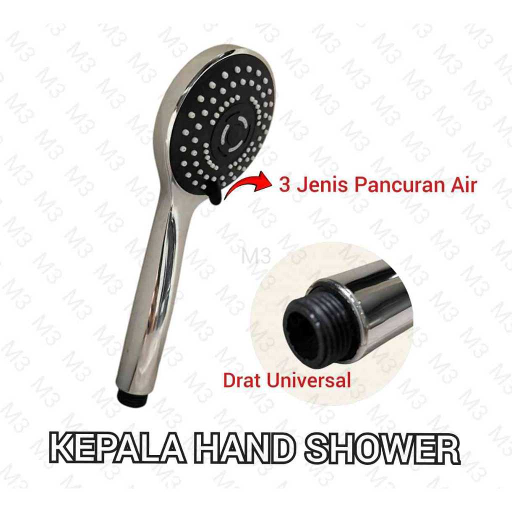KEPALA SHOWER / HAND SHOWER / HEAD SHOWER / SHOWER MANDI BULAT