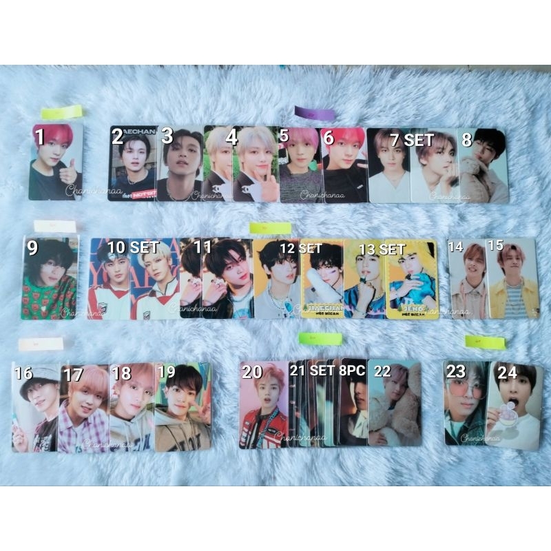 [55K-85K-an] Photocard superm nct 127 Dream haechan jaemin mark ten taeyong renjun jisung chenle jen