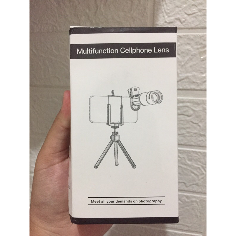 APEXEL Zoom Lensa Kamera Universal 18X25 Bermata HD