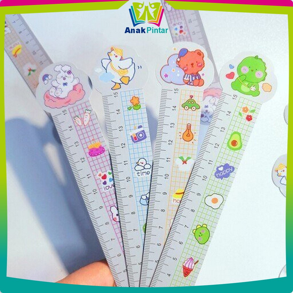 

Penggaris Anak Pelajar Plastik 15cm Karakter Lucu Alat Tulis Sekolah / Penggaris Lucu Pelajar Plastic Ruler Cartoon Serbaguna Anak Pintar A91