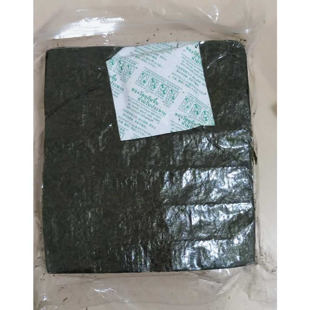 

SUSHI NORI 100 LEMBAR GRADE A (KM) | ROASTED SEASWEED 100 SHEETS | ROASTED SEAWEED 100 LEMBAR HALAL