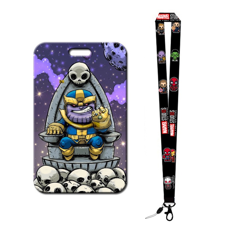 

HenJO Lanyard Marvel DC Bus Card Holder Kreatif, Stylish untuk Pelajar & Profesional