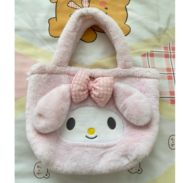 preloved tas jinjing melody pink