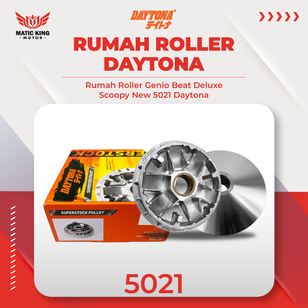 MaticKingMotor Rumah roller Honda Genio Beat Deluxe Scoopy 2021 up New eSP 5021 Daytona