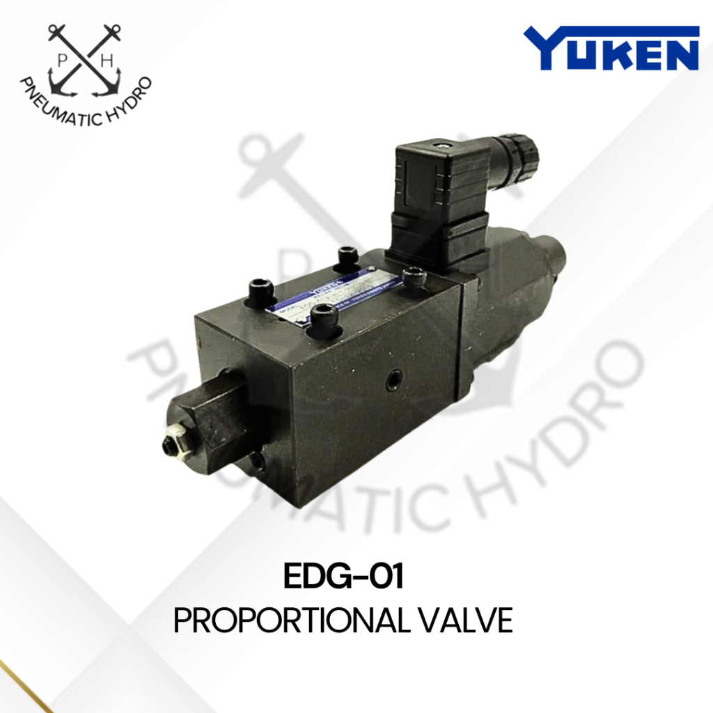 YUKEN EDG-01 HYDRAULIC SOLENOID VALVE