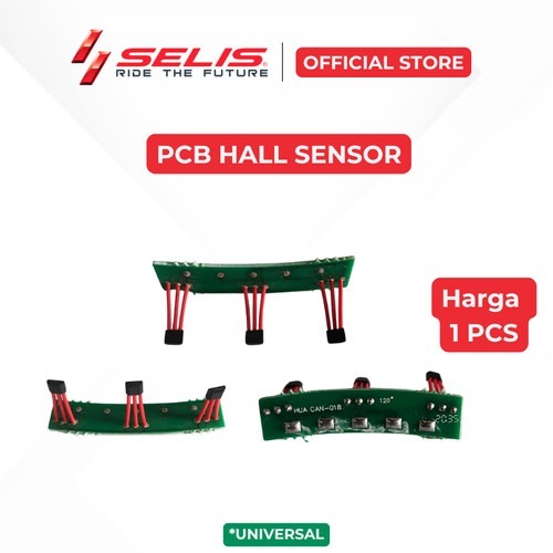 HALL SENSOR / MODUL SENSOR / PCB MOTOR Listrik Sepeda Listrik Selis Universal