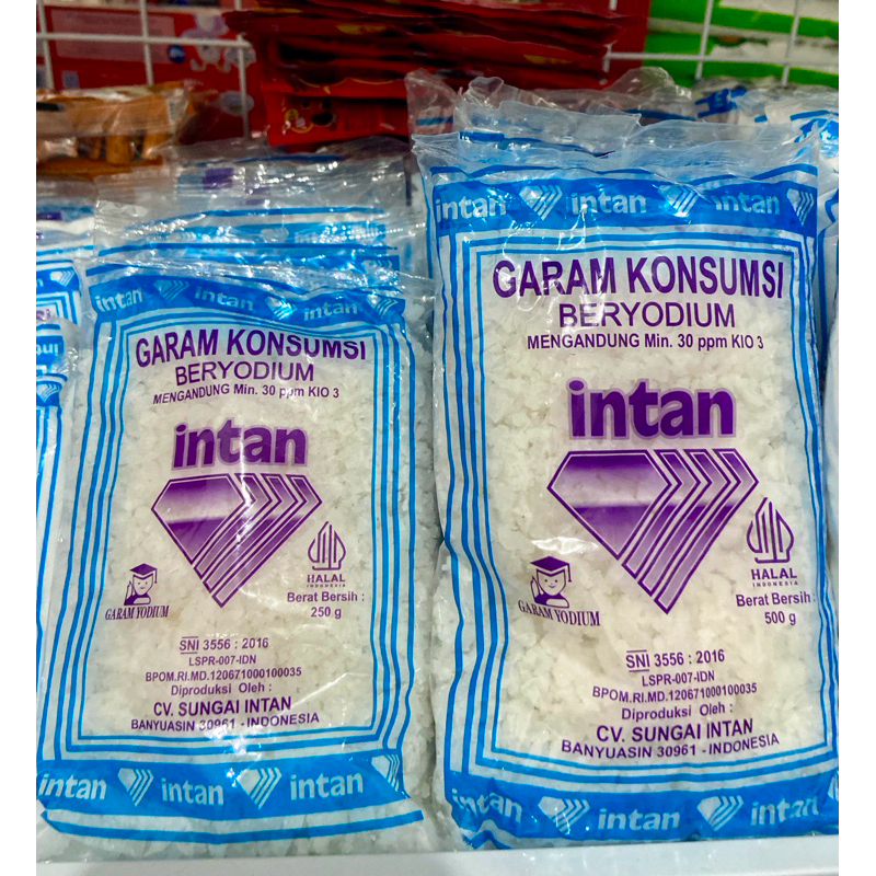 

Garam kasar intan 250g 500g