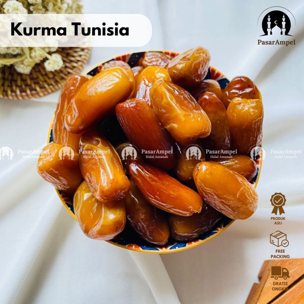 

Kurma Tunisia Madu 500GR Kurma Tunis Madu Basah Fresh Original Oleh oleh Haji Umroh