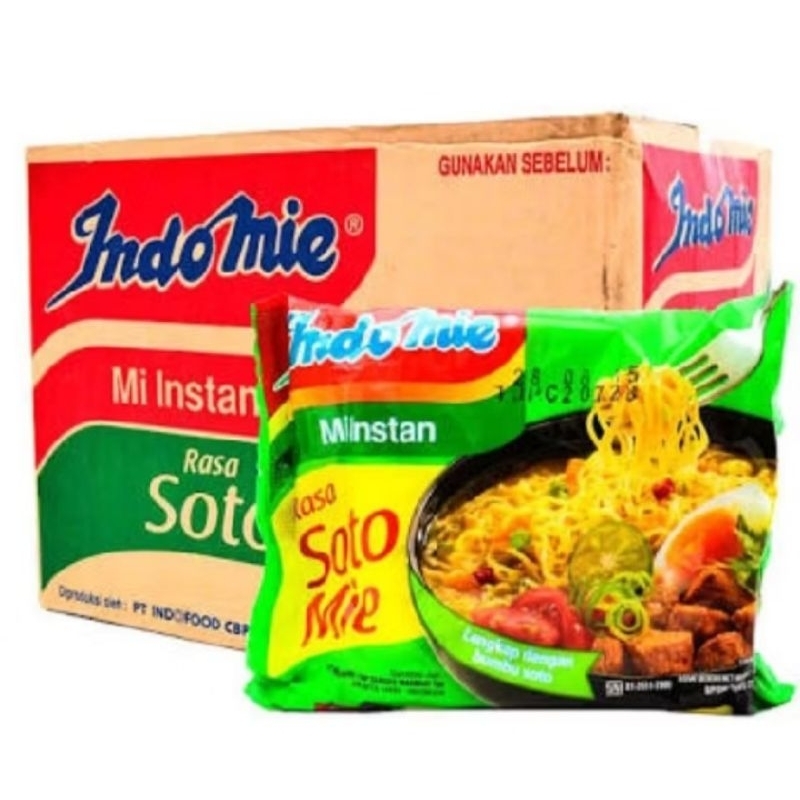 

INDOMIE RASA SOTO MIE ISI 40PCS
