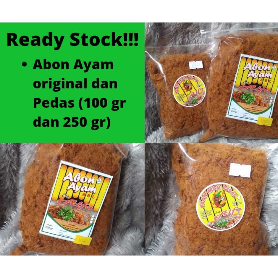 

Abon Ayam Asli, Enak dan Murah