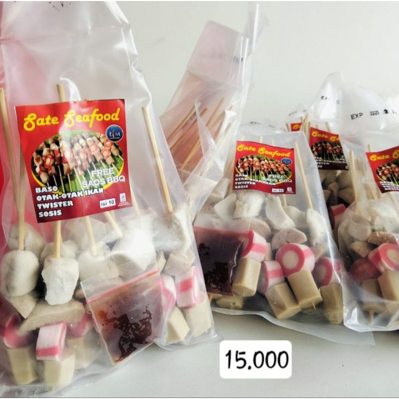 

sate seafood buat acara taun baruan/grill/barbequan