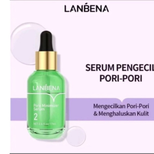 Lanbena Pore Minimizer Serum | Serum Masker Wajah Penghilang Komedo