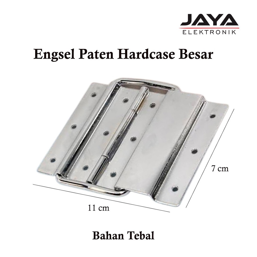 Engsel Paten Box Hardcase Besi Besar / Engsel Tanam Kait Hardcase Besar Besi