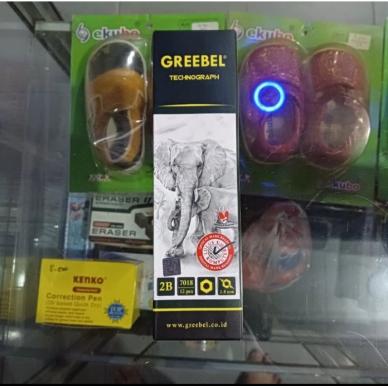 

pensil greebel 1 kotak