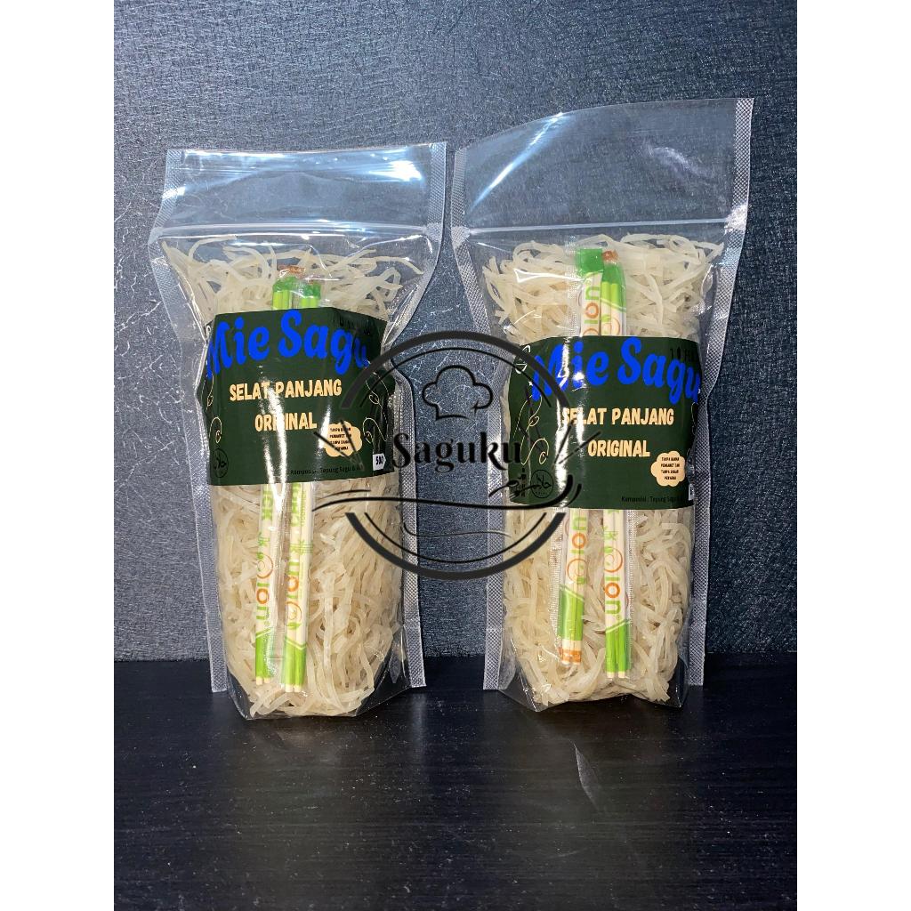 

Mie Sagu Selat Panjang Original 1Kg | mie sagu Meranti 1kg full