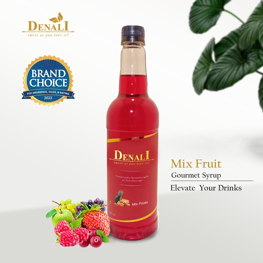 

Denali Sirup Mix Fruit 750ml | Denali Syrup Mix Fruit | Denali Syrup all Variant (SIRUP MURAH)