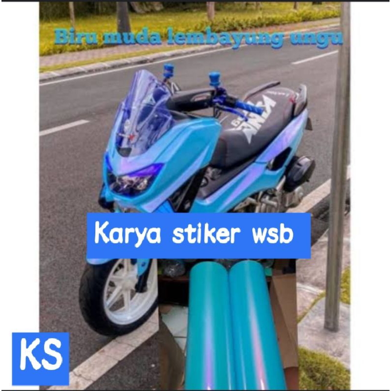 skotlet motor ice blue lembayung ungu