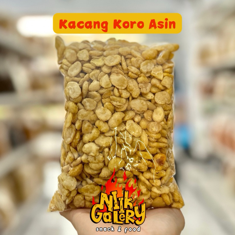 

Kacang koro asin 500gr