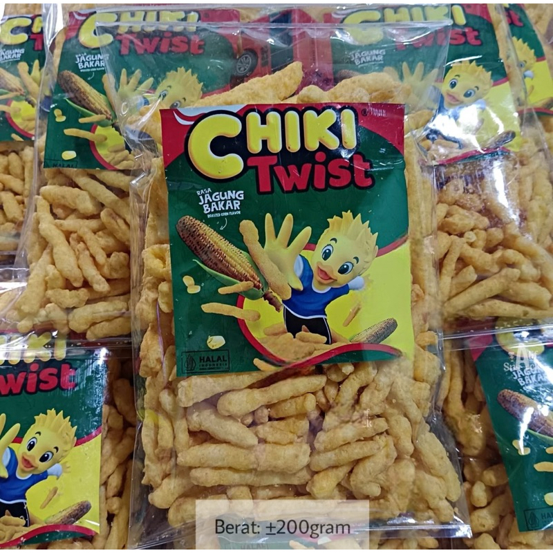 

Snack Ori Chiki Twist Rasa Jagung Bakar Kiloan