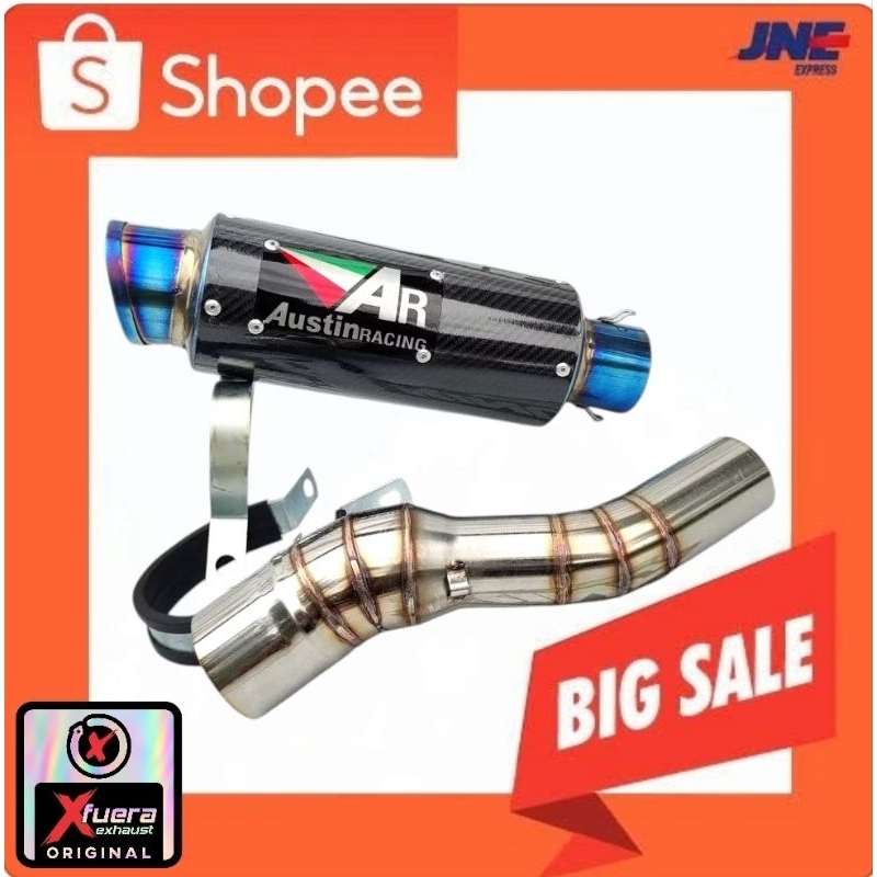 AR Austin Racing Knalpot Ninja 250 Z250 Cbr250rr cbr 250 old cbr 150 facelift cb150r cbr 150 lokal a