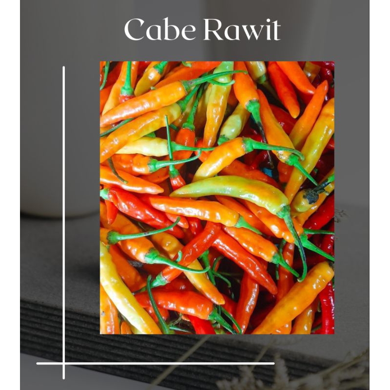 

Cabe rawit 100gram