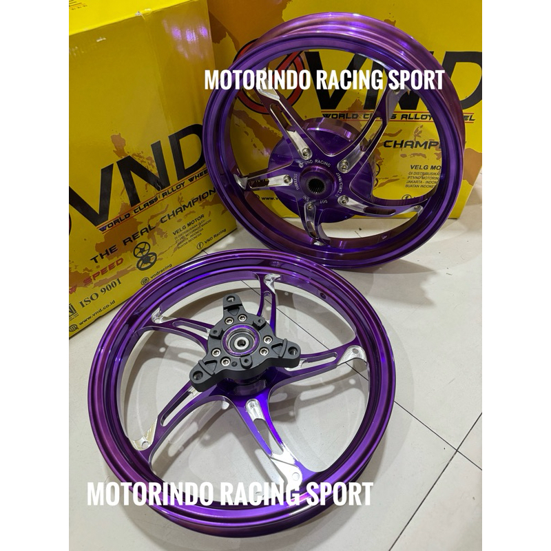 VELG VND NEW SPEED AEROX NEW & AEROX OLD / VND NEW SPEED 185x14 & 215x14 VND BINTANG LAUT AEROX
