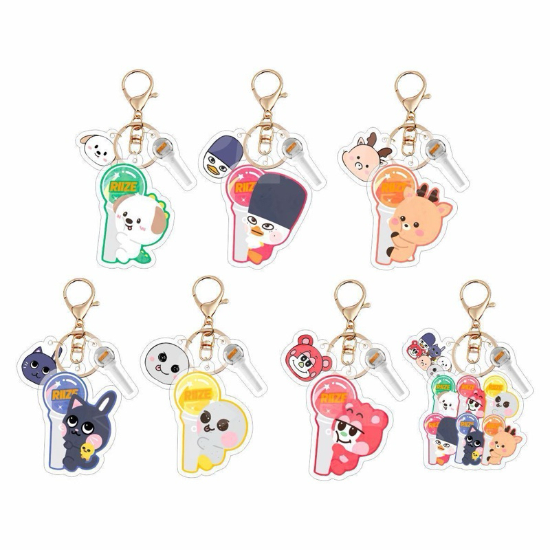 [NEW - SIAP KIRIM] GRIPTOK RIIZE DOLL - KEYRING KEYCHAIN RIIZE DOLL