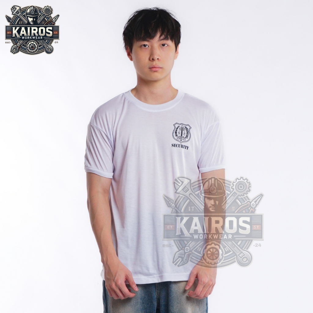 KAOS DALAM SECURITY PUTIH LENGAN PENDEK WANITA PRIA TERBARU