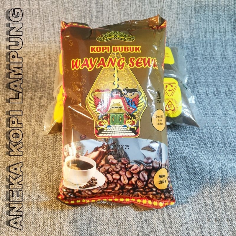 

Kopi Bubuk Lampung Cap Wayang Sewu