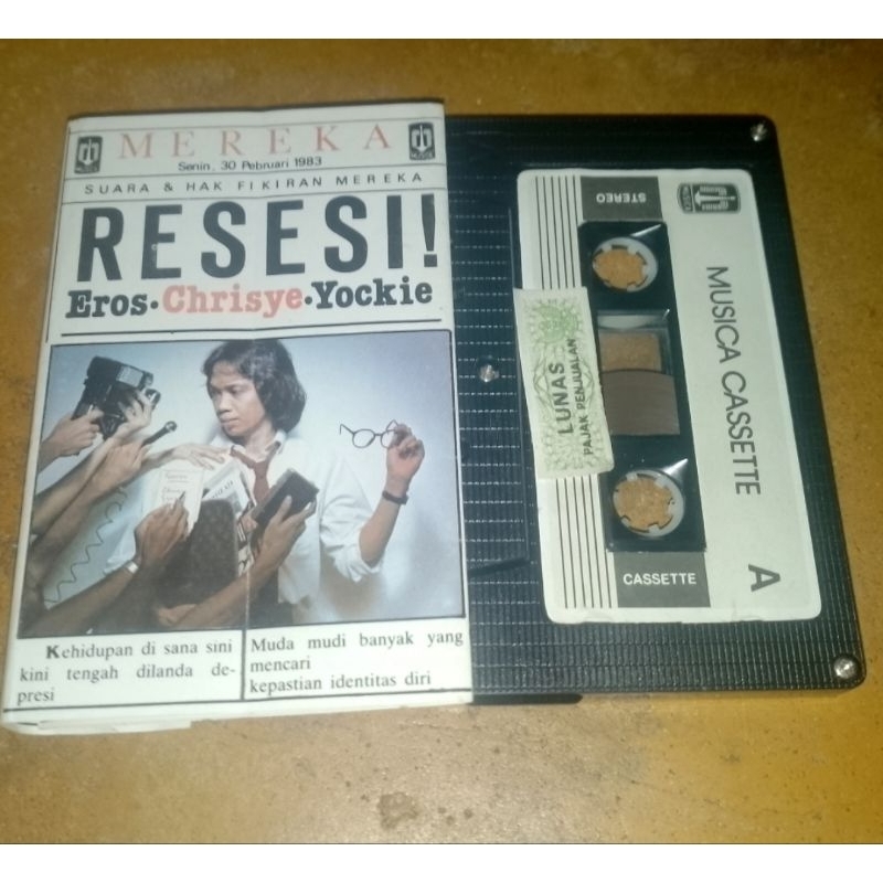 Kaset pita:Chrisye,Eros,Yockie-Resesi