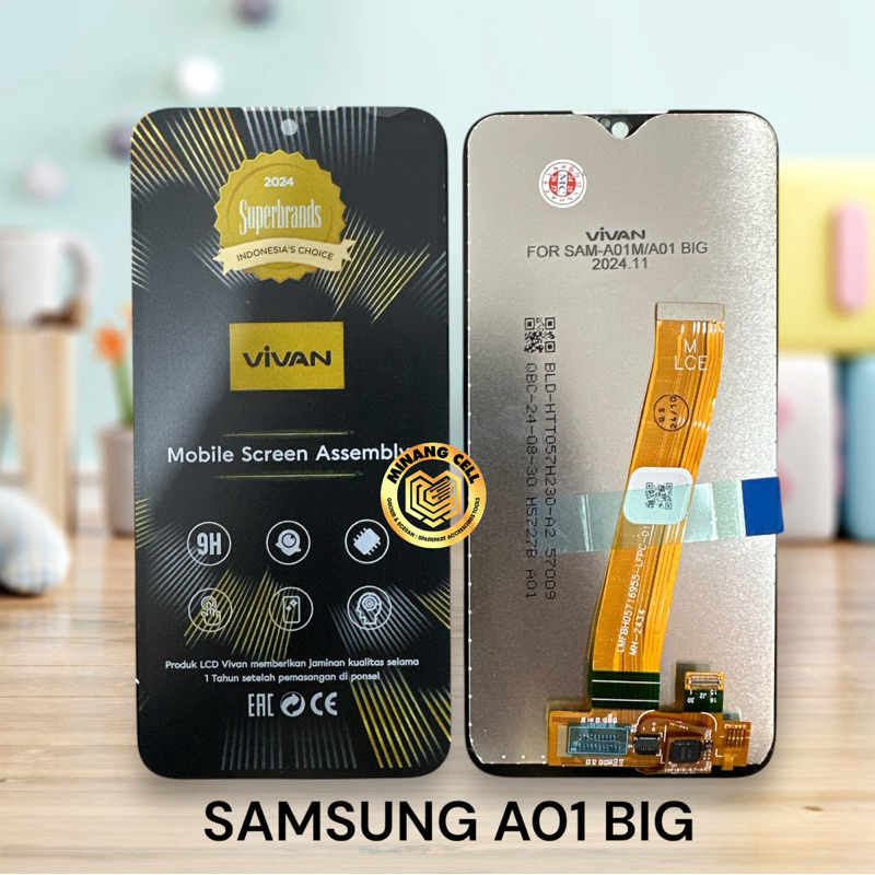 LCD TOUCHSCREEN SAMSUNG A01 (BIG CONNECTOR)