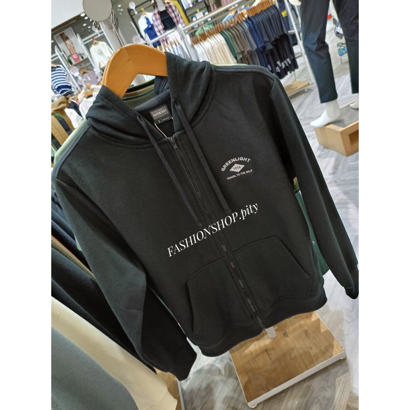 [100% ORGNL 1224] JAKET ZIPPER HOODIE GREENLIGHT PRIA FLEECE MAVERICK REGULER FIT