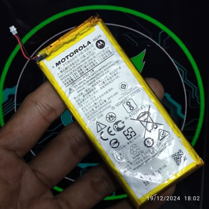 Batre Motorolay Moto G5S Plus [ Copotan ]Tested