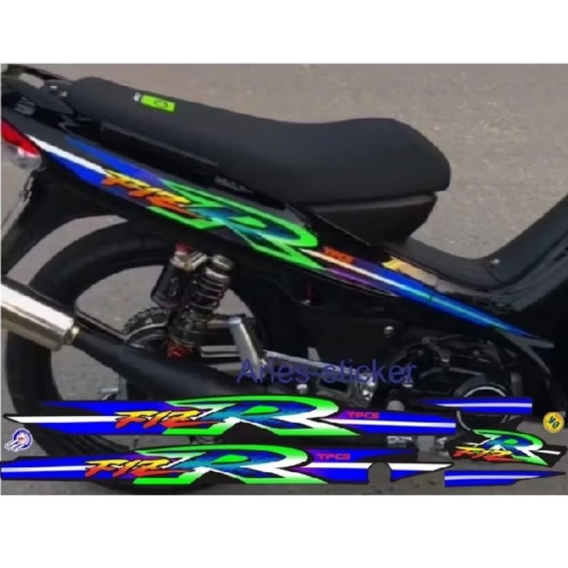 lis striping stiker f1zr fiz r bc3 hitam copy original