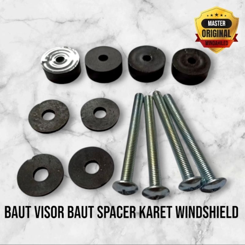 Baut Visor Baut spacer karet Windshield Depan NMax ADV -Dunia Variasi -Ckt Variasi