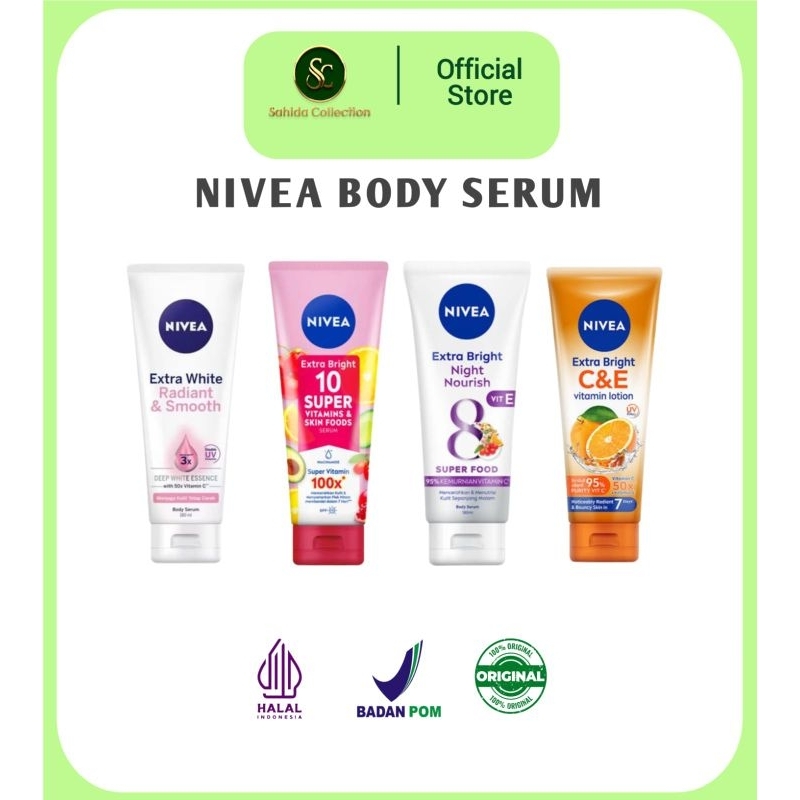 NIVEA BODY LOTION & BODY SERUM SERIES