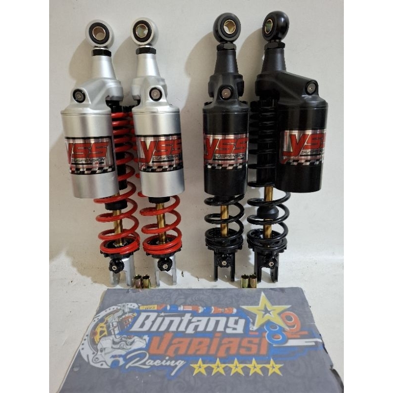 NEW DOUBLE SHOCK ~ SHOCKBREAKER COPY YSS MODEL G-PLUS NEW EDITION DOUBLE TABUNG ATAS UK 310MM -340MM