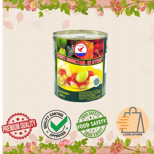

Buah Campur Kaleng Fruit Cocktail In Syrup Herring Brand (Satuan)