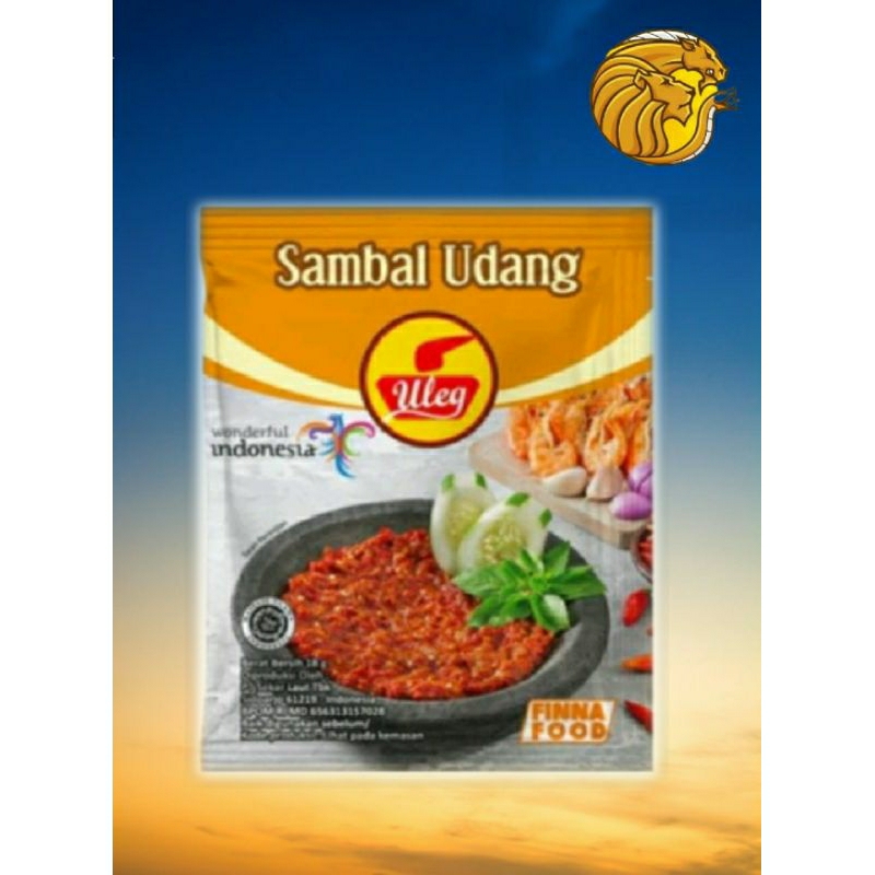 

Sambal udang uleg dari finna enak dan nikmat 1 sachet
