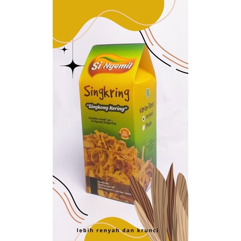 

Singemil - Makanan Ringan Keripik Singkring Original 110gr