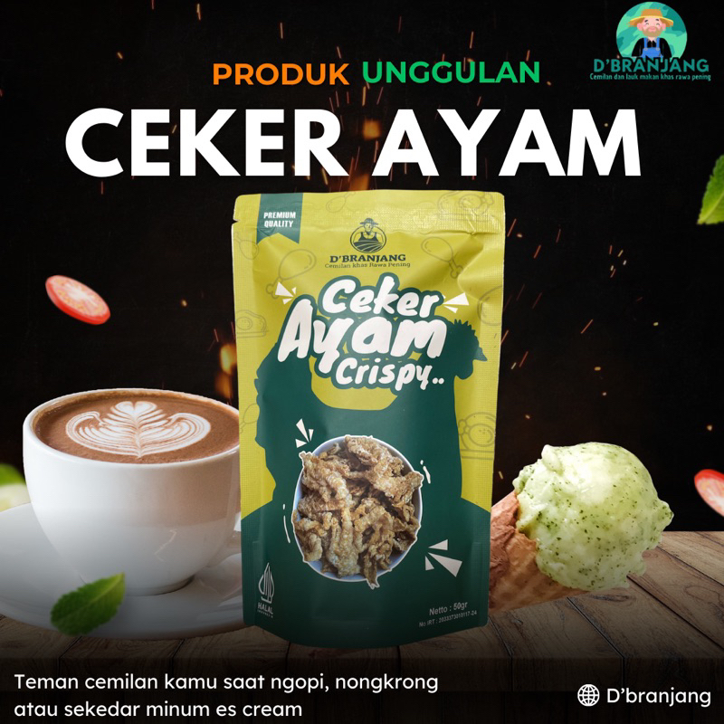 

ceker ayam crispy dbranjang