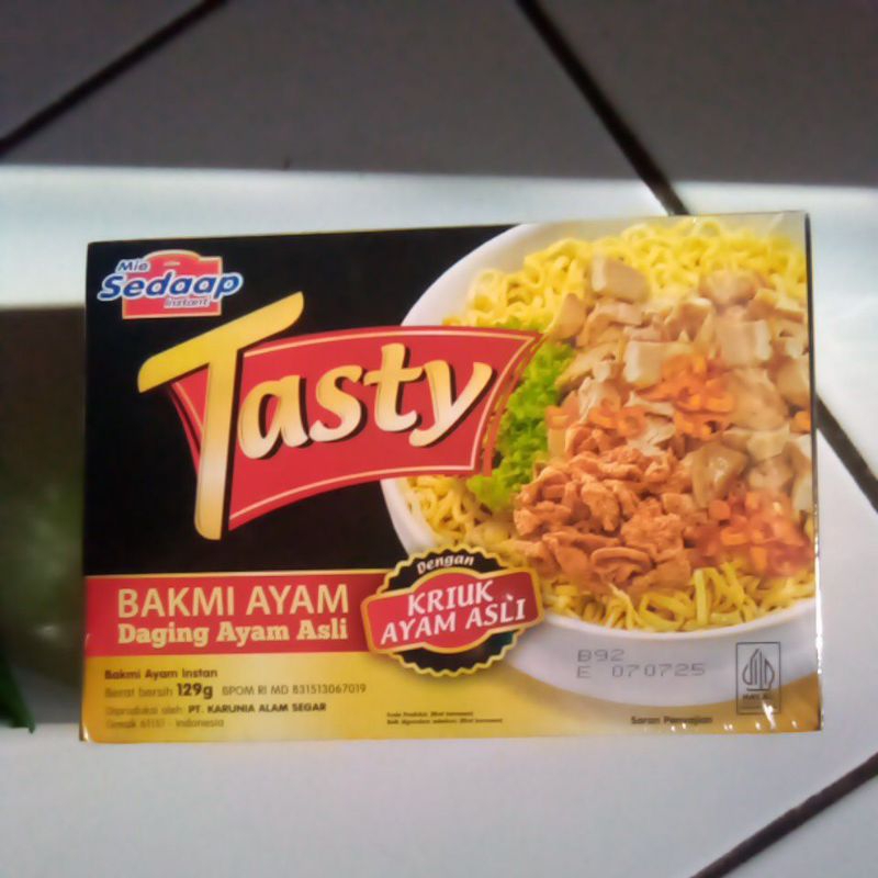 

bakmi tasty instan