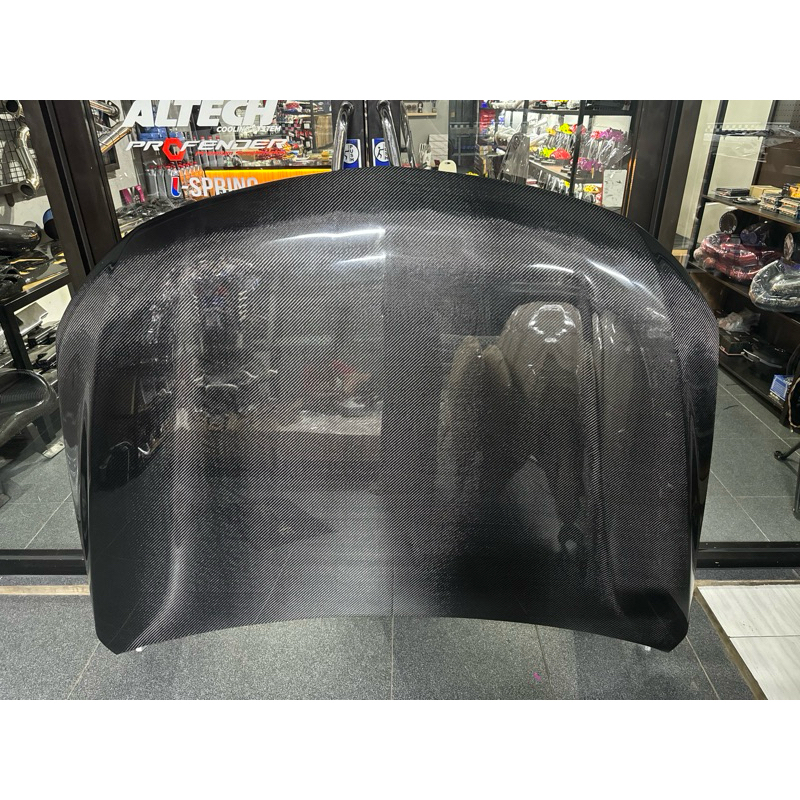 KAP MESIN CARBON PAJERO ANPS NON FACELIFT