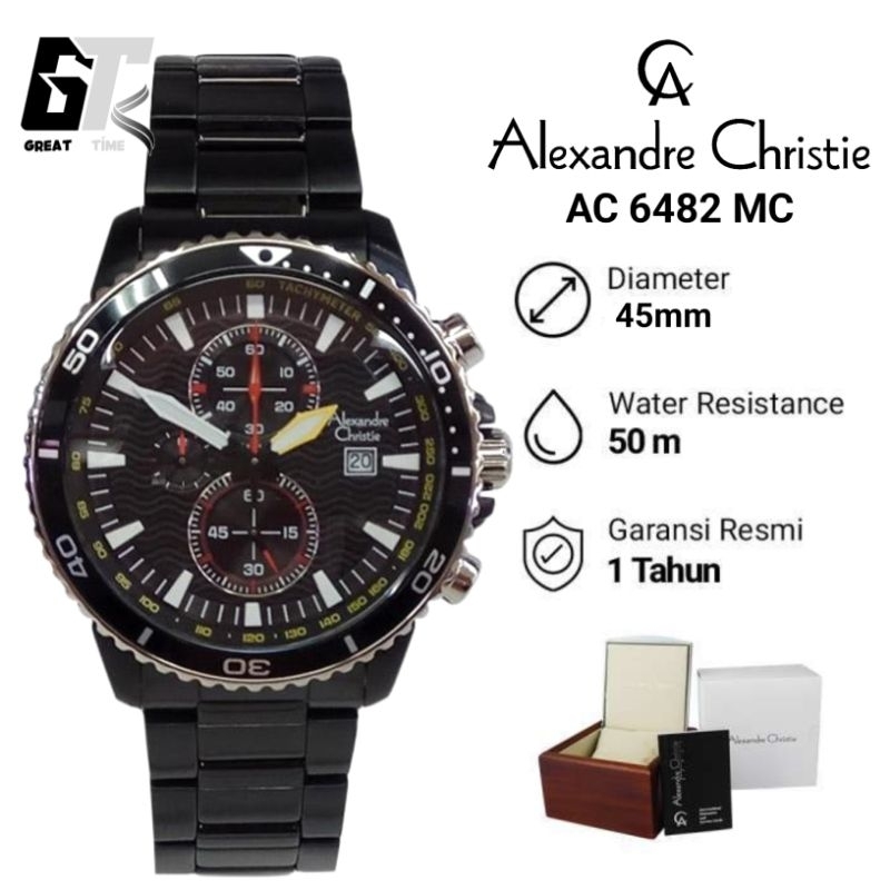 Alexandre Christie Jam Tangan Pria AC 6482 MC