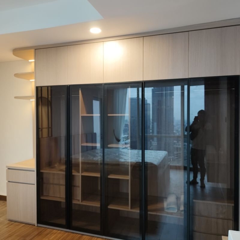 Lemari Pakaian / Lemari Pakaian Finishing HPL & HPL