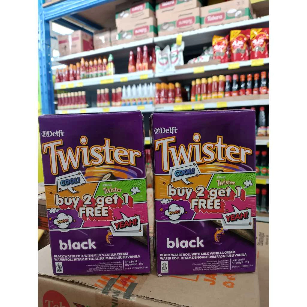 

Twister 35gr Pack Beli 2 gratis 1