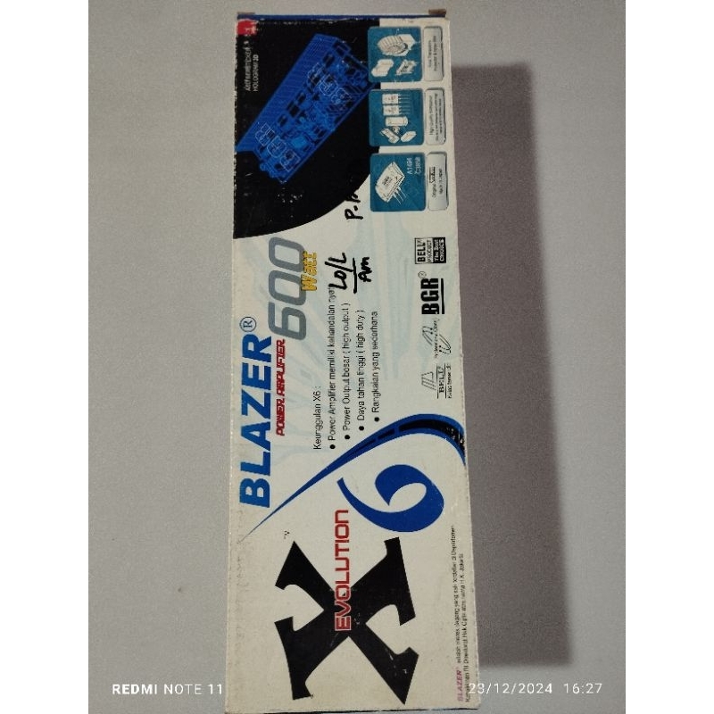 Kit Power Blazer 600 Watt Mono X6