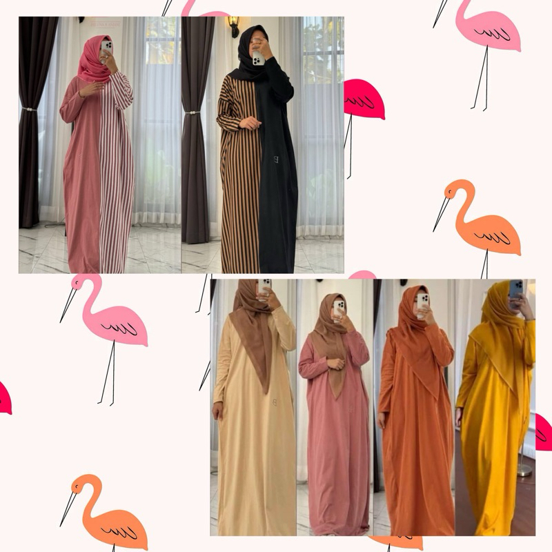 [SALE] Deluna Wear X Anjani Kaftan Kaos Combed 24s
