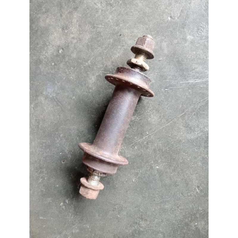 hub depan sepeda onthel tua hol 36 kondisi baik