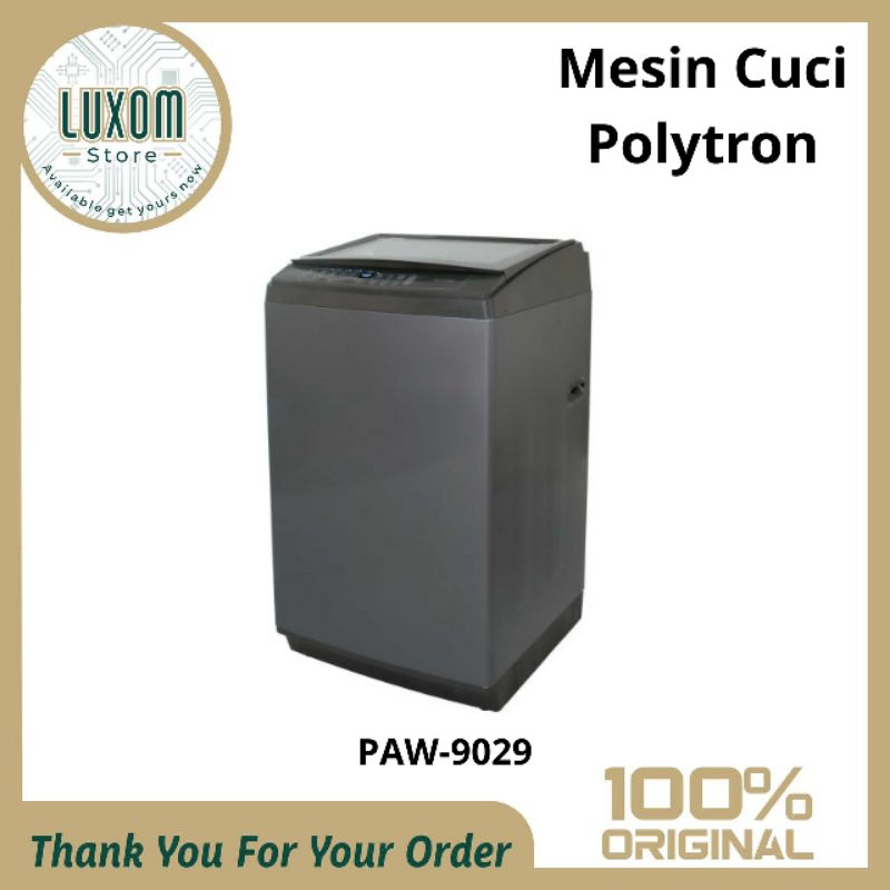 Mesin Cuci Polytron PAW-9029 (9kg) /mesin cuci Polytron 1 tabung /mesin cuci Polytron